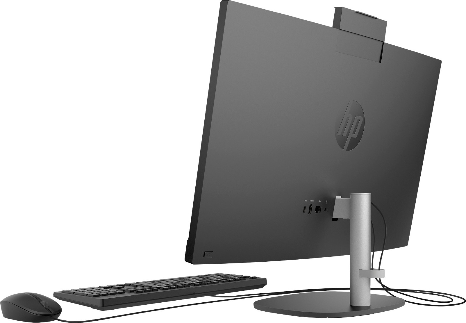 HP Inc. HP AIO ProOne 240 G10 AiO 23.8 NT i3-N300,8GB,512GB NVMe, WiFi 6 + BT,klávesnice a myš,65W externí,šedá,HDMI,Win11Home
