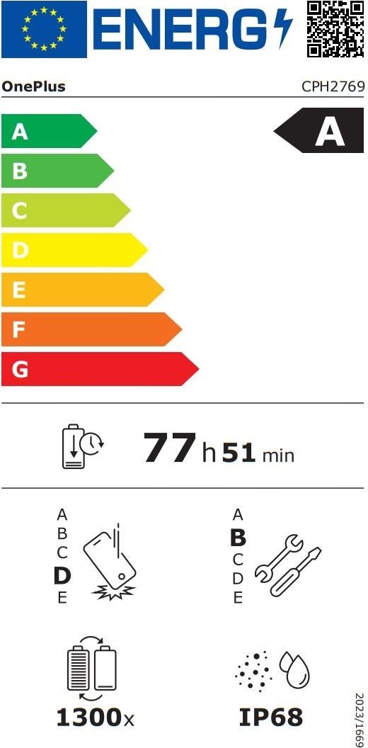 OnePlus 15R 5G Dual Sim 12GB RAM 256GB - Black, EU