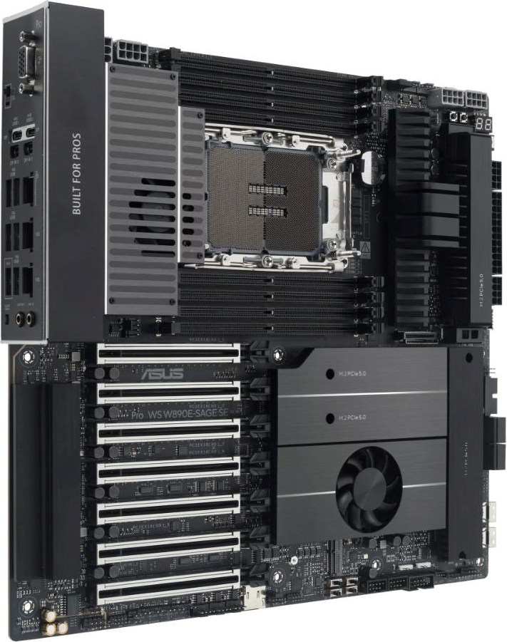 ASUS MB PRO WS W890E-SAGE SE, Intel W890, 8xDDR5, 1xVGA, 2xUSB4, EEB