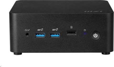 BAZAR - MSI PC Cubi NUC 1MG-418BEU, Core 7 150U, 16GB, N/A, N/A, No OS, Black - Poškozený obal (Komplet)