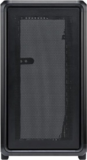 CoolerMaster Cooler Master case MasterFrame 400 Mesh Black, mATX, Průhledná bočnice,1x 120mm ARGB Fan, Černá