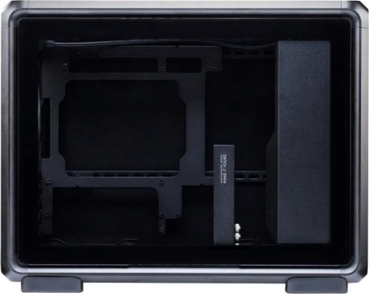 CoolerMaster Cooler Master case MasterFrame 400 Mesh Black, mATX, Průhledná bočnice,1x 120mm ARGB Fan, Černá