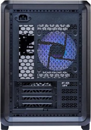 CoolerMaster Cooler Master case MasterFrame 400 Mesh Black, mATX, Průhledná bočnice,1x 120mm ARGB Fan, Černá