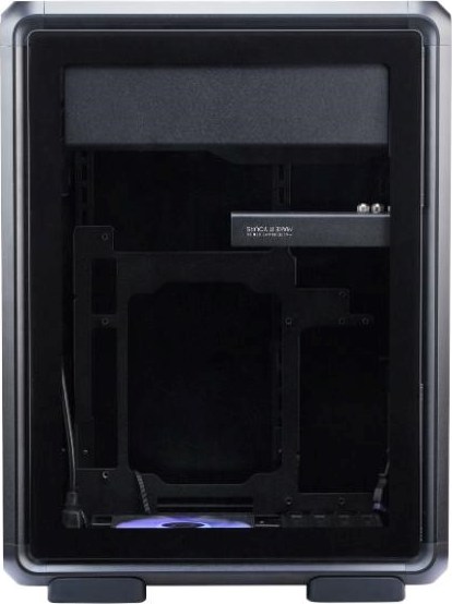 CoolerMaster Cooler Master case MasterFrame 400 Mesh Black, mATX, Průhledná bočnice,1x 120mm ARGB Fan, Černá