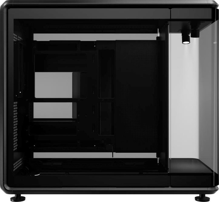 CoolerMaster Cooler Master case MasterFrame 360 Panorama, ATX, Průhledná bočnice, Černá