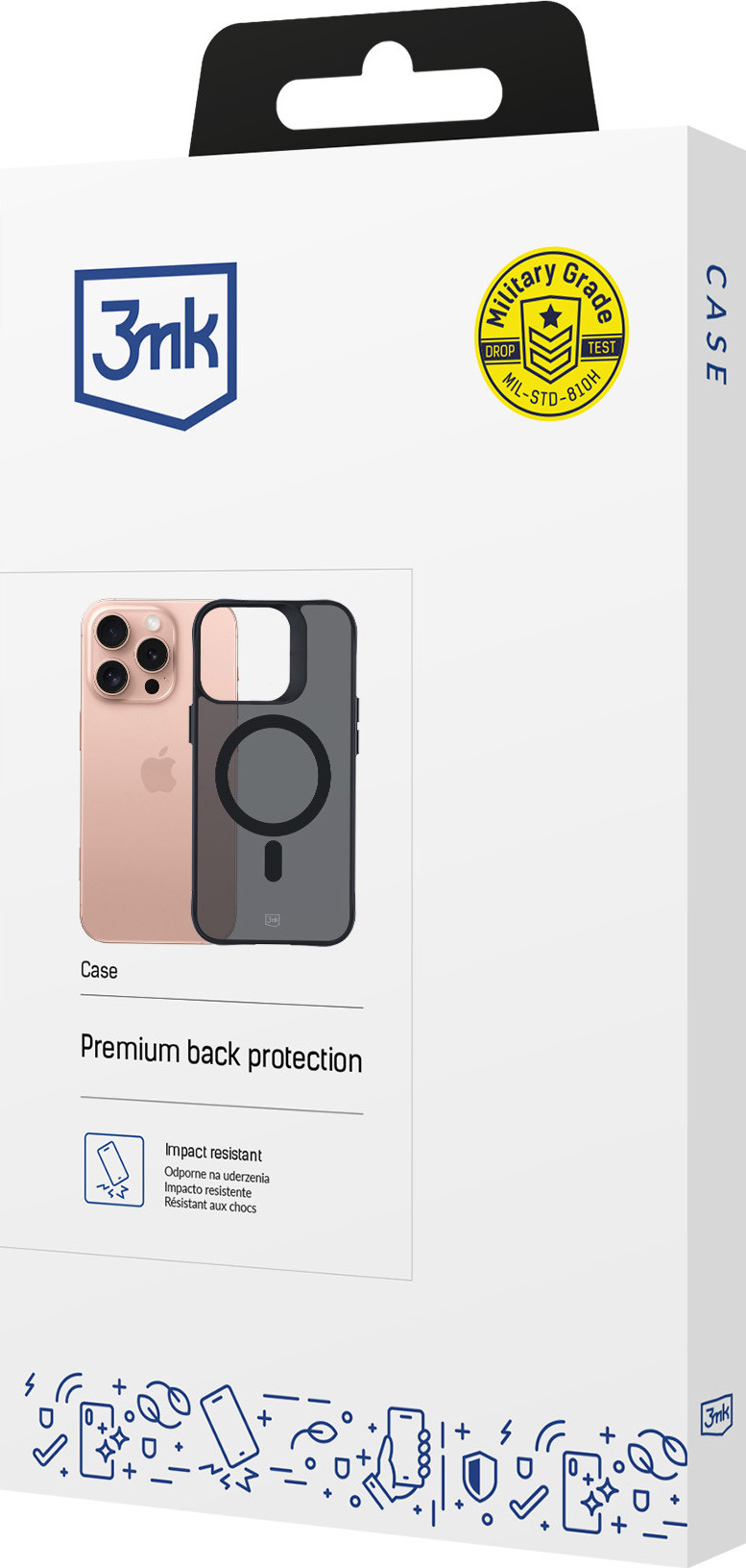 3mk ochranný kryt Smoke MagCase pro Samsung Galaxy A37
