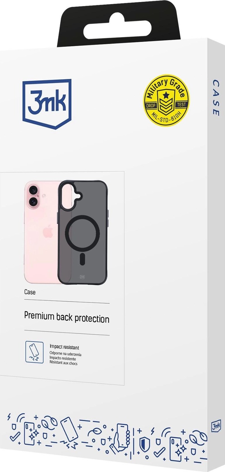 3mk ochranný kryt Smoke MagCase pro Samsung Galaxy A37