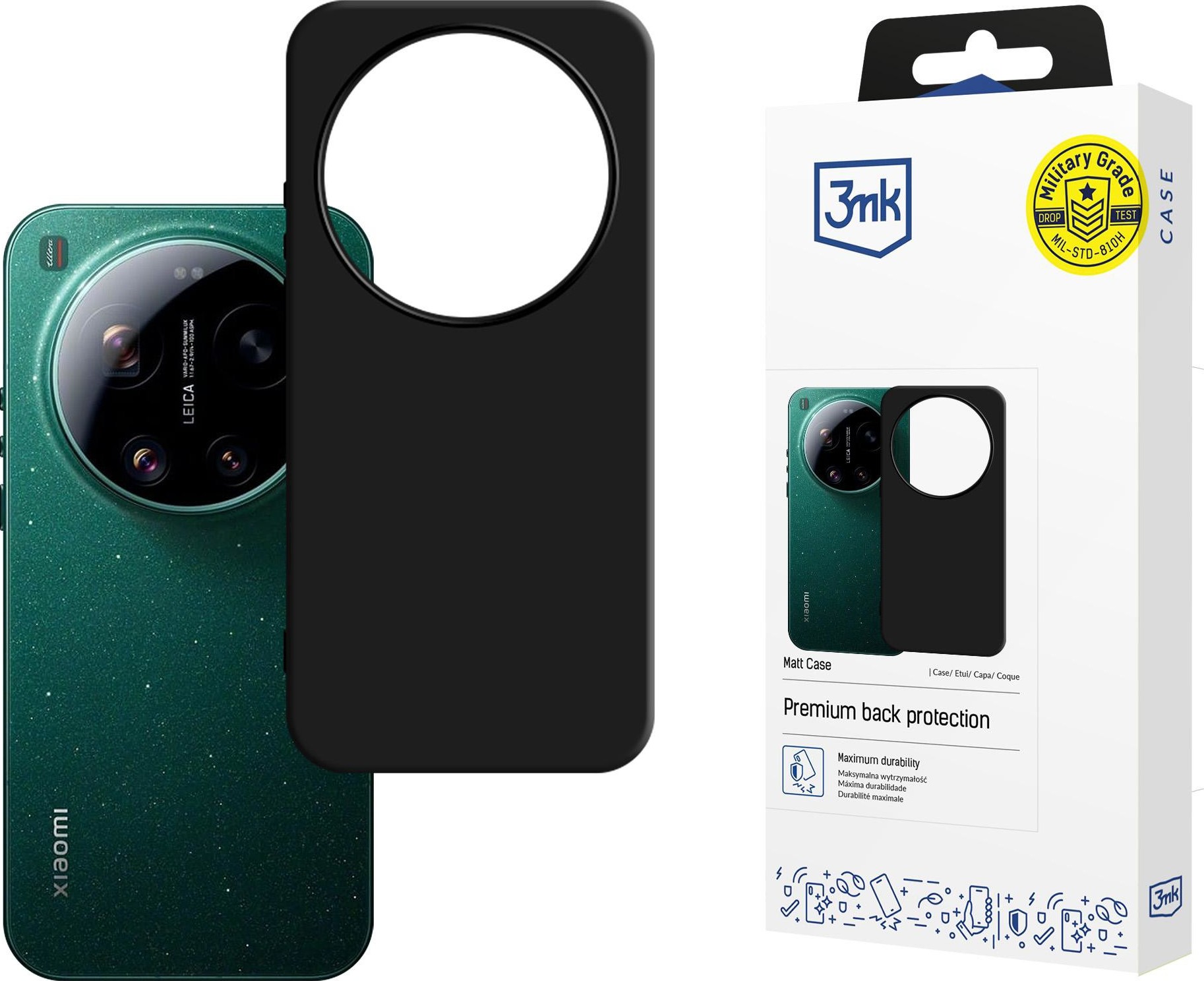 3mk ochranný kryt Matt Case pro Xiaomi 17 Ultra