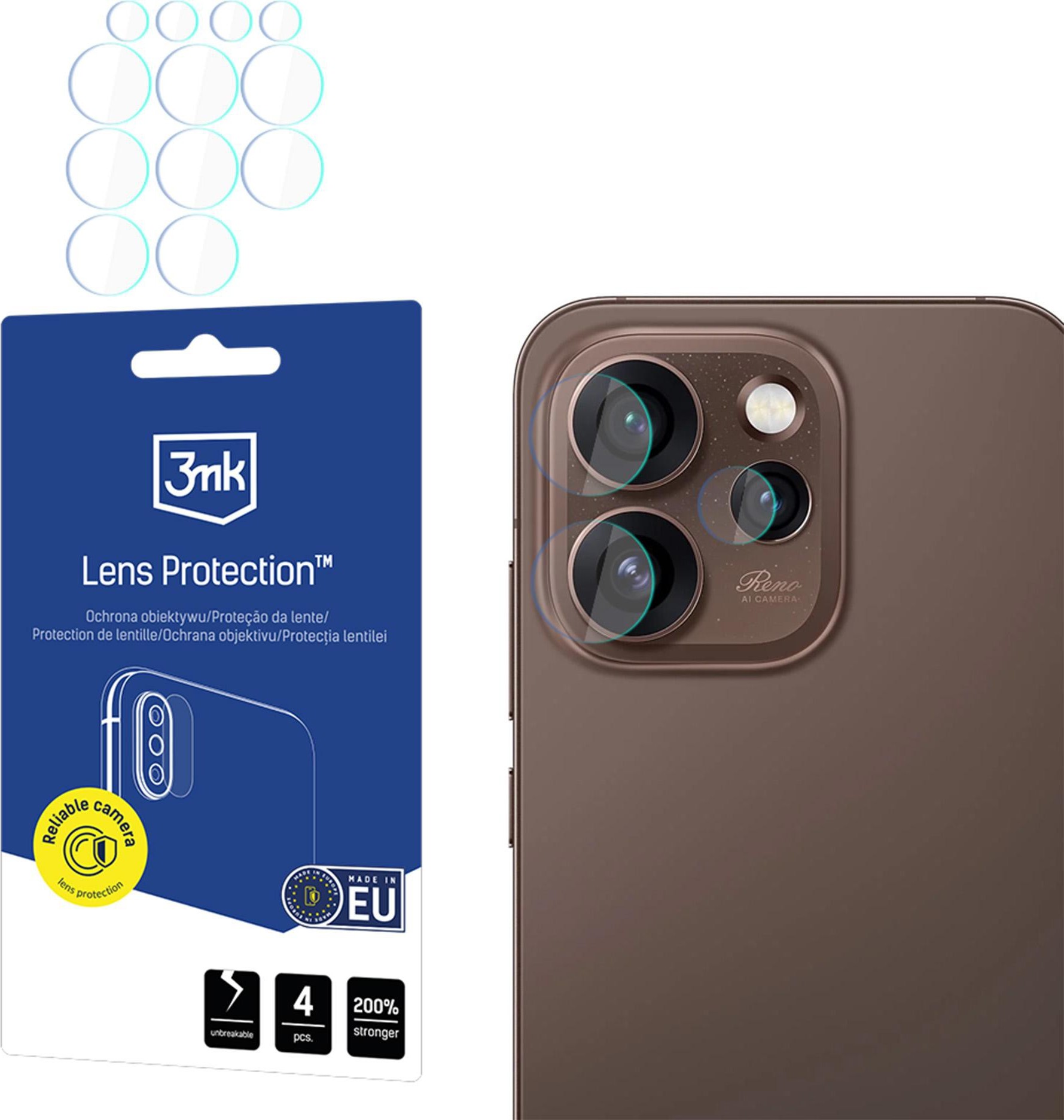 3mk Lens Protection pro Oppo Reno 15 Pro Max 5G (CPH2811)