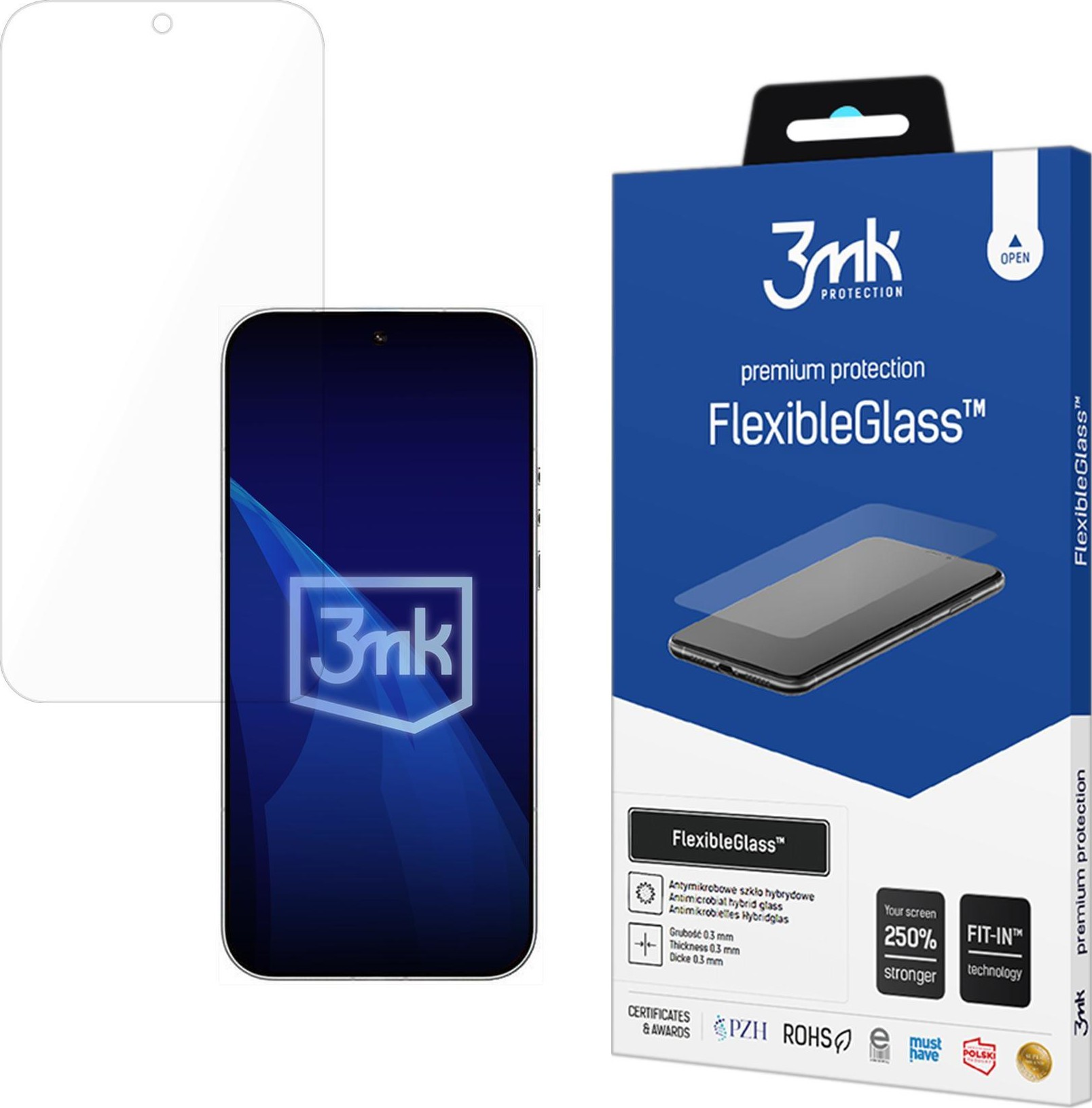3mk hybridní sklo FlexibleGlass pro Xiaomi 17 Ultra