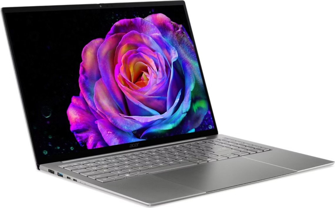 Acer Swift 16 AI/SF16-71T-73YS/UX7-358H/16"/2880x1800/T/32GB/1TB/Intel int/W11H/Gray/2R