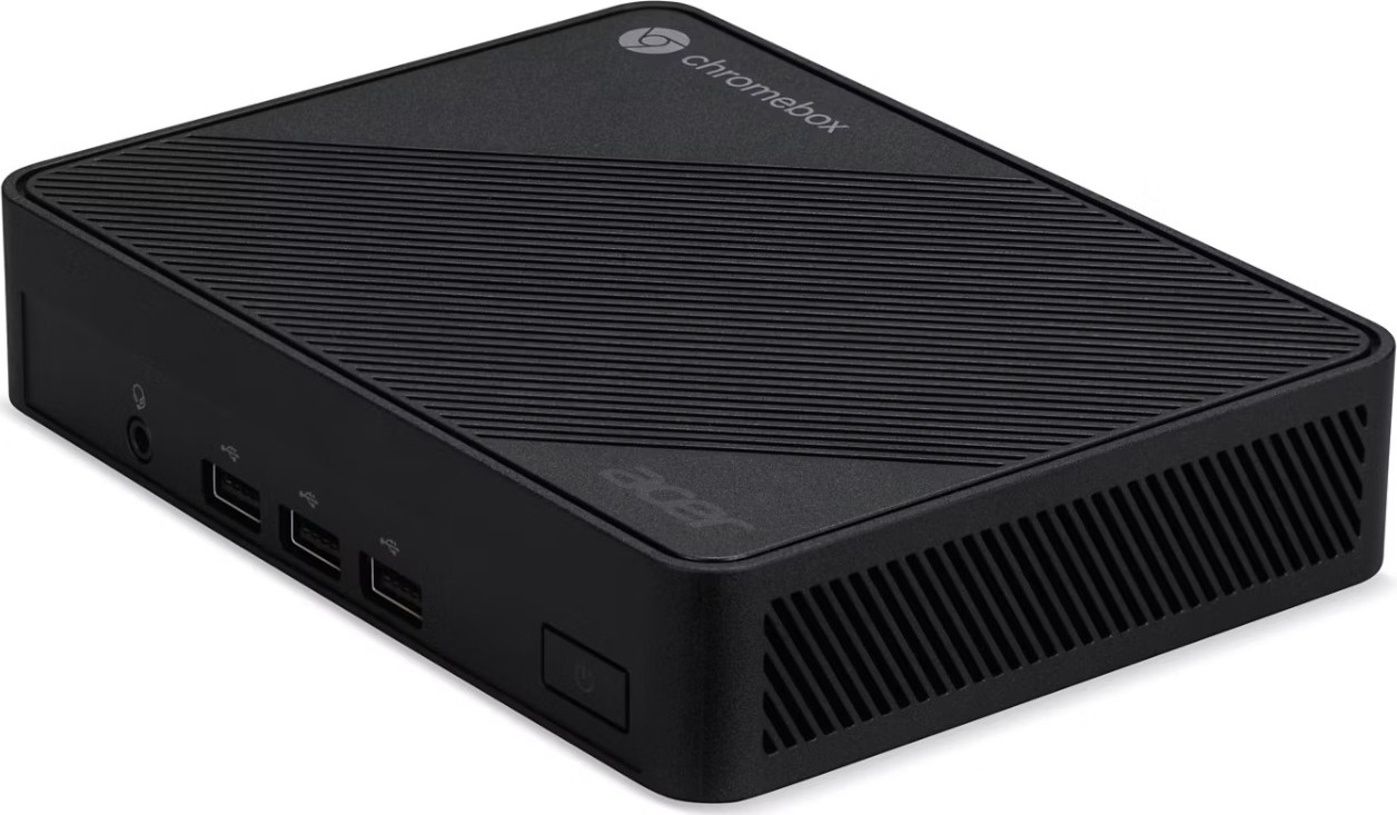 ACER PC Chromebox CXM2_8G64G_65W,N150,8GB,64GB eMCC,Intel HD,ChromeOS,Black