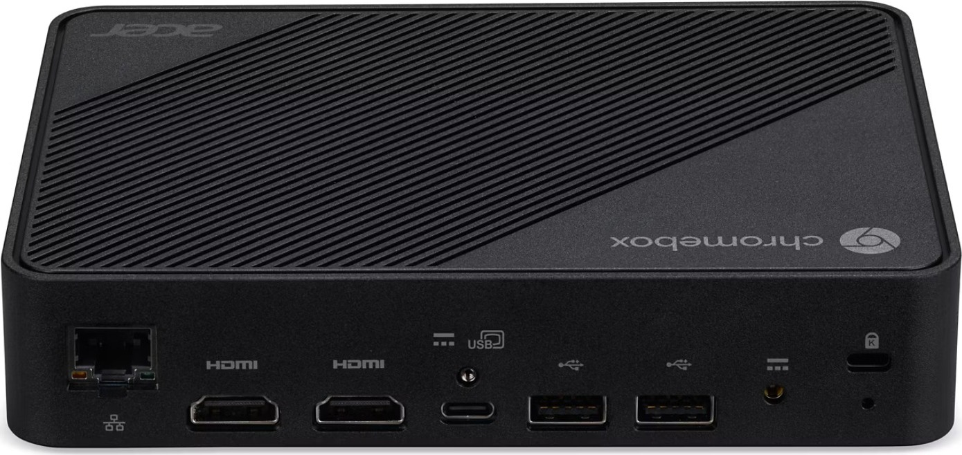ACER PC Chromebox CXM2_8G64G_65W,N150,8GB,64GB eMCC,Intel HD,ChromeOS,Black