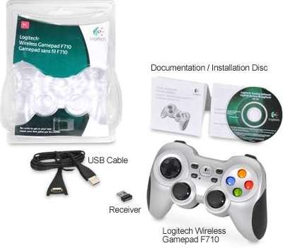 Logitech gamepad Wireless Gamepad F710