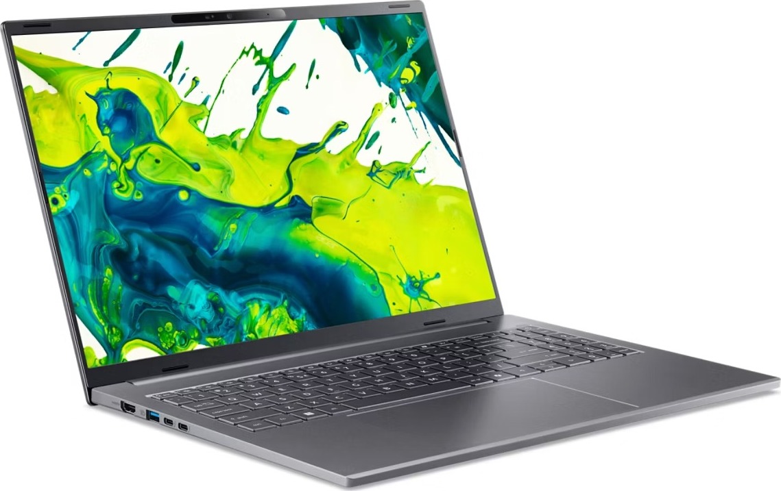 Acer Aspire 16/A16-I71M-50NJ/U5-325/16"/WUXGA/16GB/512GB/Intel int/W11H/Gray/2R