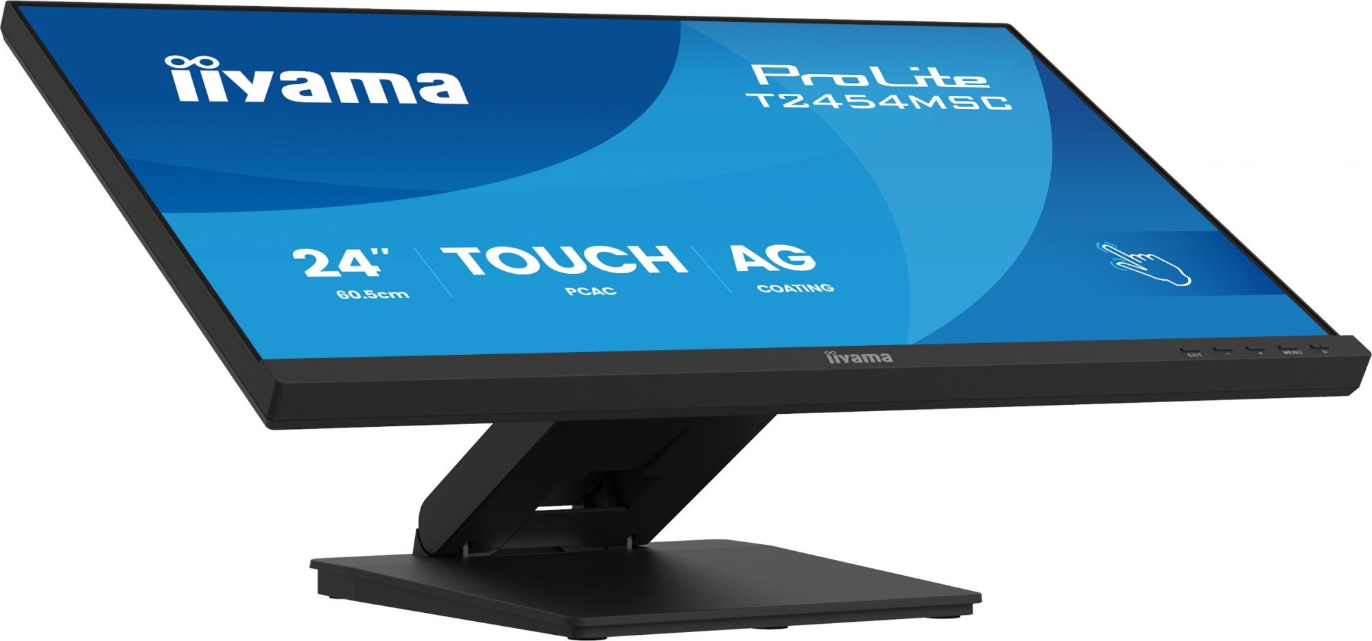 Iiyama ProLite T2454MSC-B3AG, Projected Capacitive, 10 TP, Full HD, USB, kit (USB), black