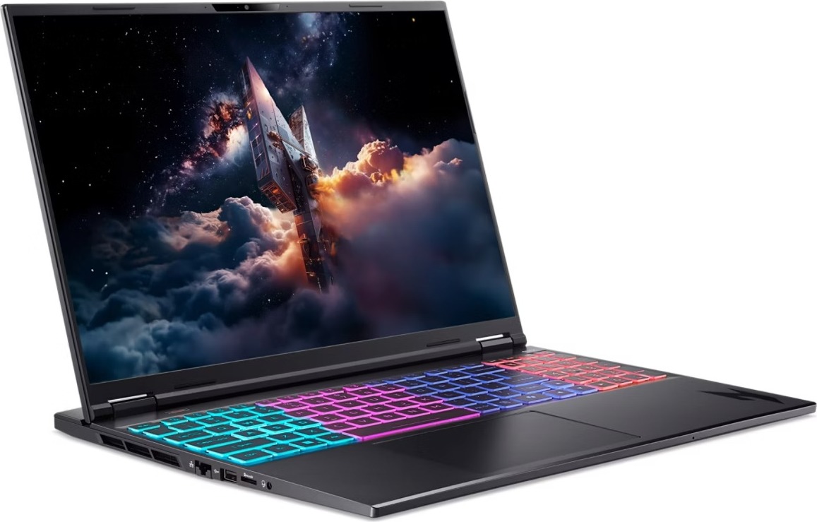 Acer Nitro 16S AI/AN16S-61-R8NW/AI9-365/16"/2560x1600/32GB/1TB/RTX 5070Ti/bez OS/Black/2R