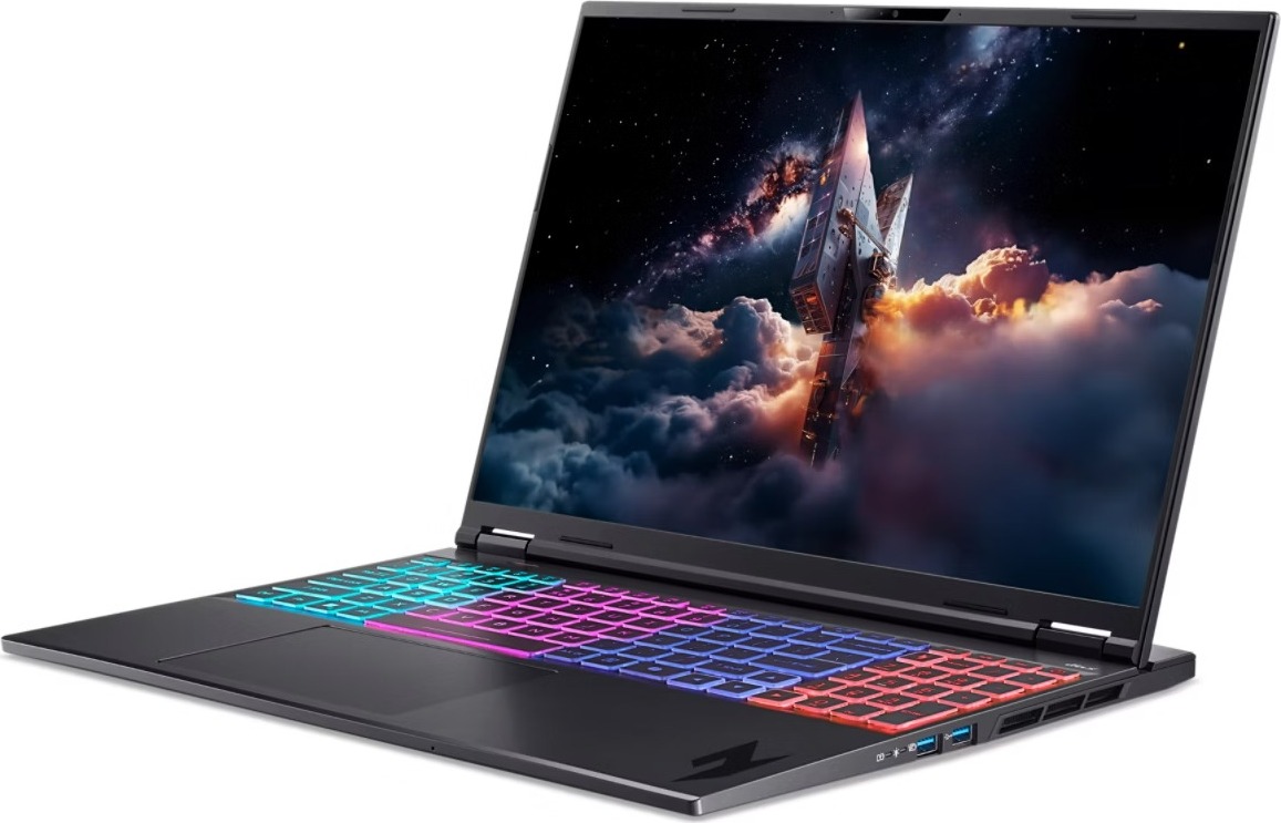 Acer Nitro 16S AI/AN16S-61-R8NW/AI9-365/16"/2560x1600/32GB/1TB/RTX 5070Ti/bez OS/Black/2R