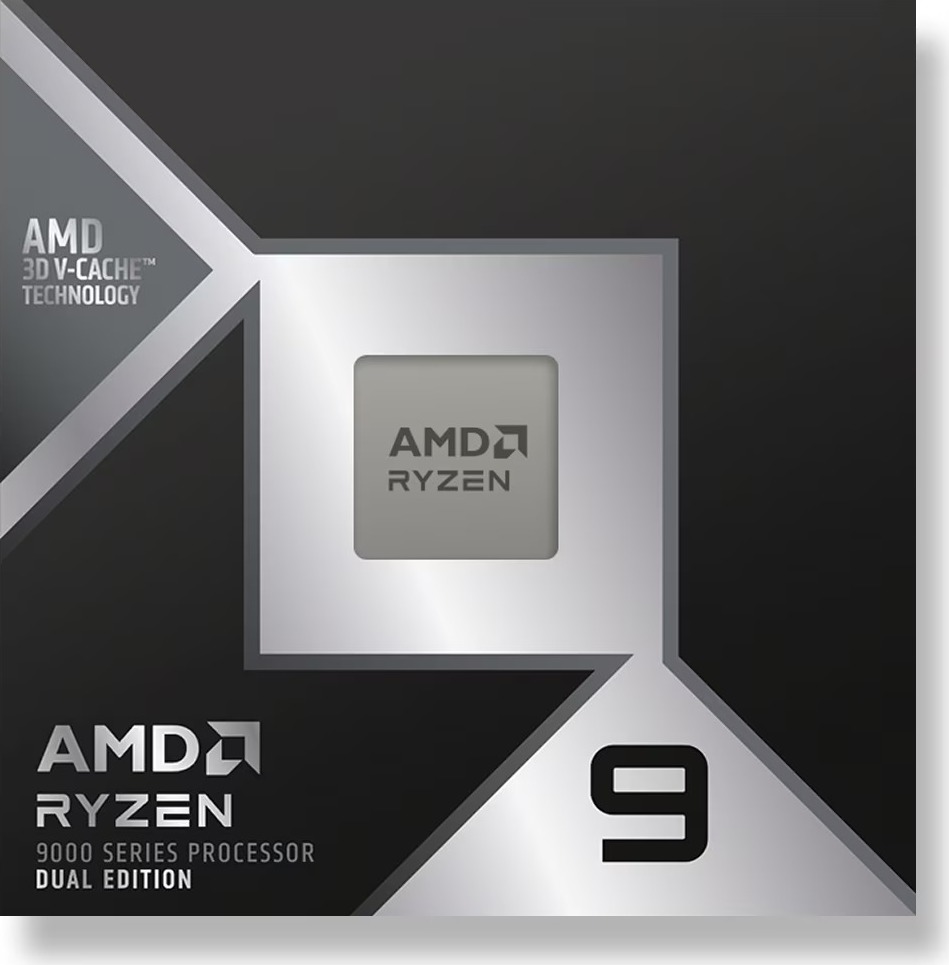 CPU AMD RYZEN 9 9950X3D2, 16-core, až 5.6GHz, 208MB cache, 200W, AMD Radeon Graphics, socket AM5, BOX, bez chladiče