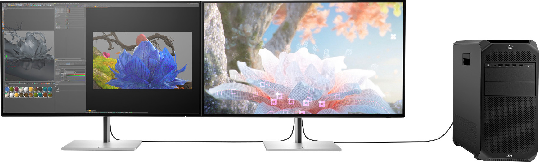 HP Inc. HP LCD 732xk 31,5" UHD 4k Display (3840x2160),IPS,16:9,450nits,5ms,2000:1, DP1.2, RJ-45,,HDMI,TB4-140W,USB 5x