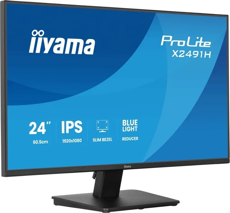 iiyama ProLite/X2491H-B1/23,8"/IPS/FHD/120Hz/1ms/Černá/3R