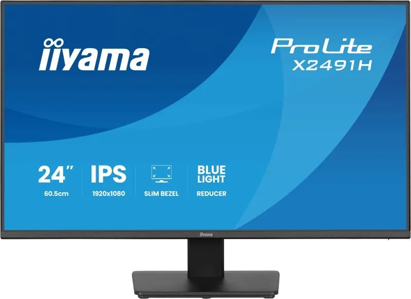 iiyama ProLite/X2491H-B1/23,8"/IPS/FHD/120Hz/1ms/Černá/3R