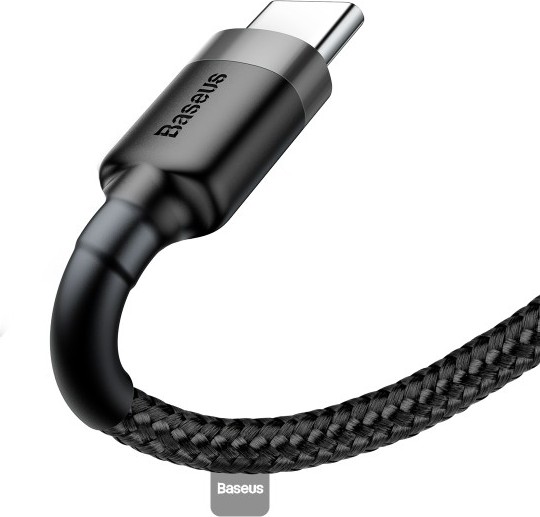 NoName Baseus datový kabel Cafule USB-C 2m 2A šedo-černý