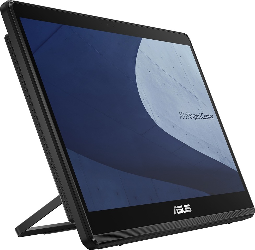 ASUS ExpertCenter/E1 AiO (E1600WKAT-8128M)/15,6"/FHD/T/N4500/8GB/128GB/Intel int/bez OS/Černá/2R