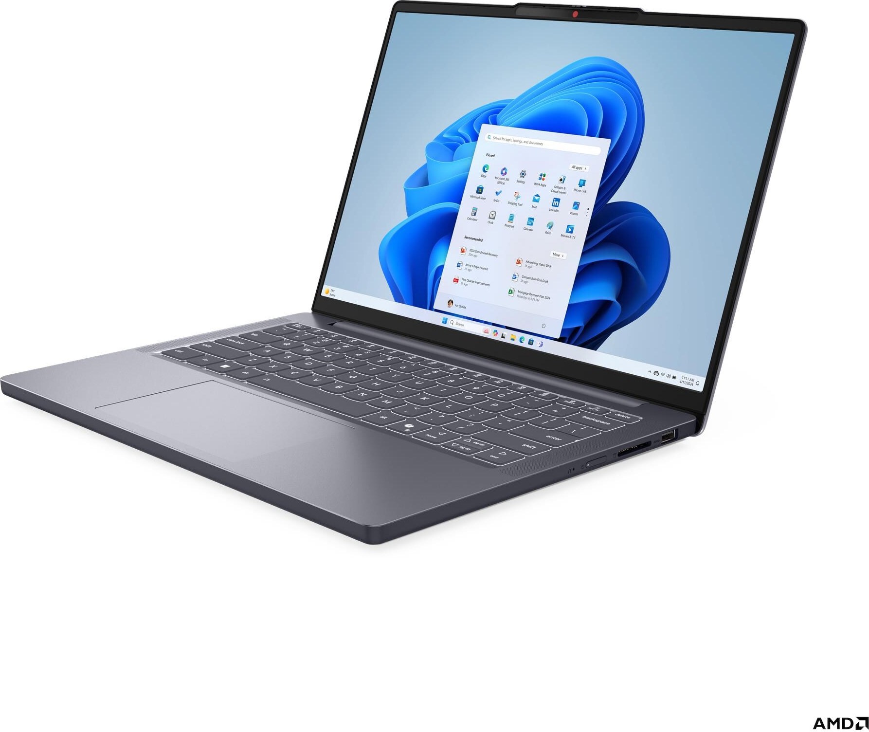 Lenovo IdeaPad Slim 3 14"WUXGA/R5 150/16/512/INT/W11H/noA