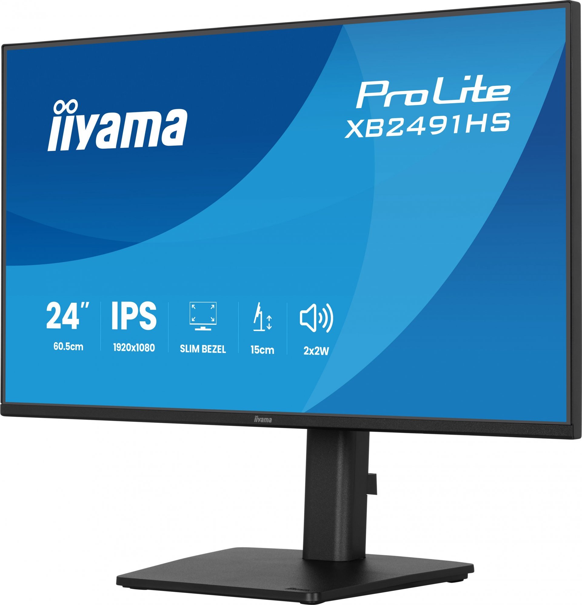 iiyama ProLite/XB2491HS-B1/23,8"/IPS/FHD/120Hz/1ms/Černá/3R