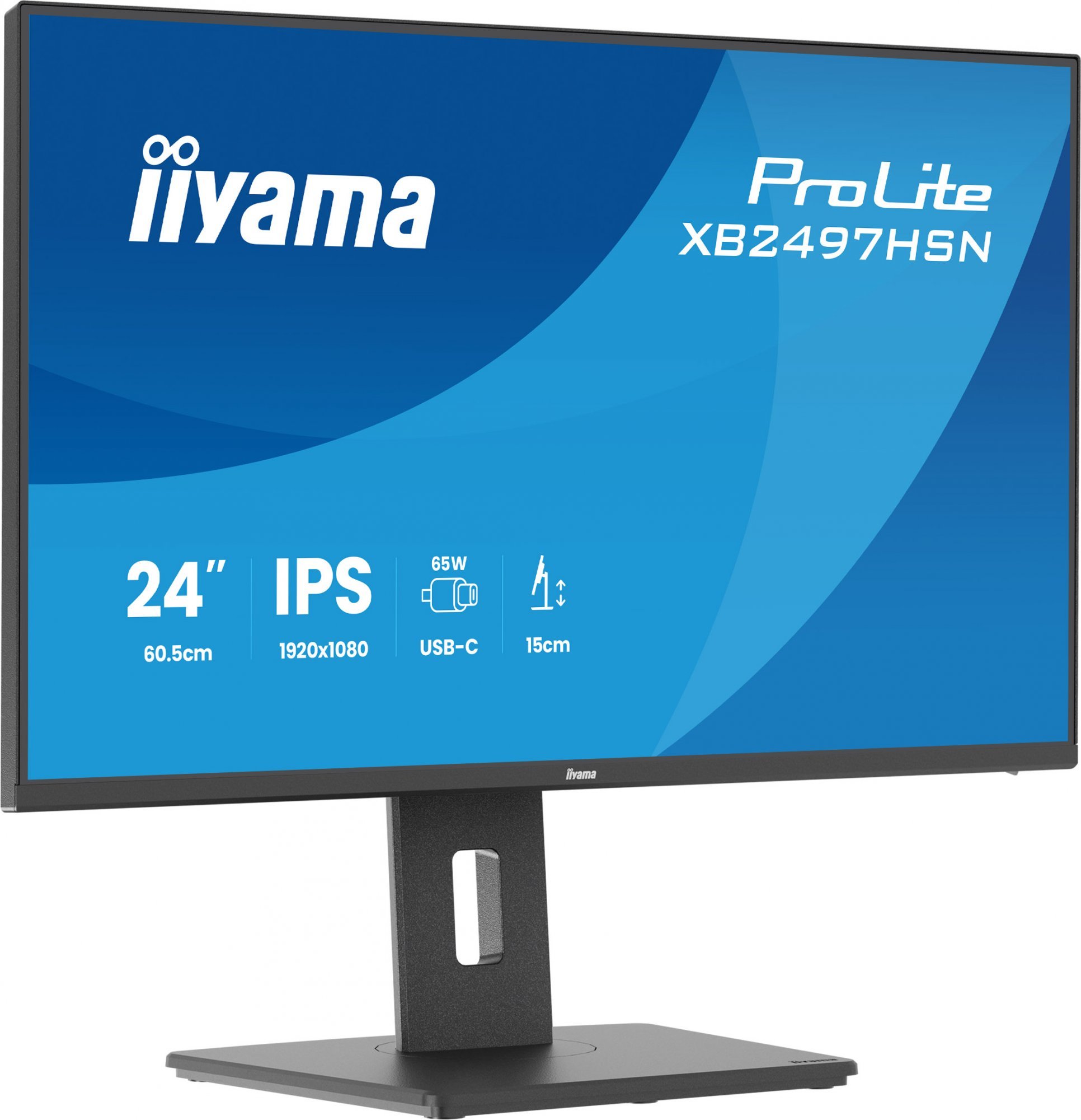iiyama ProLite/XB2497HSN-B1/23,8"/IPS/FHD/120Hz/1ms/Černá/5R