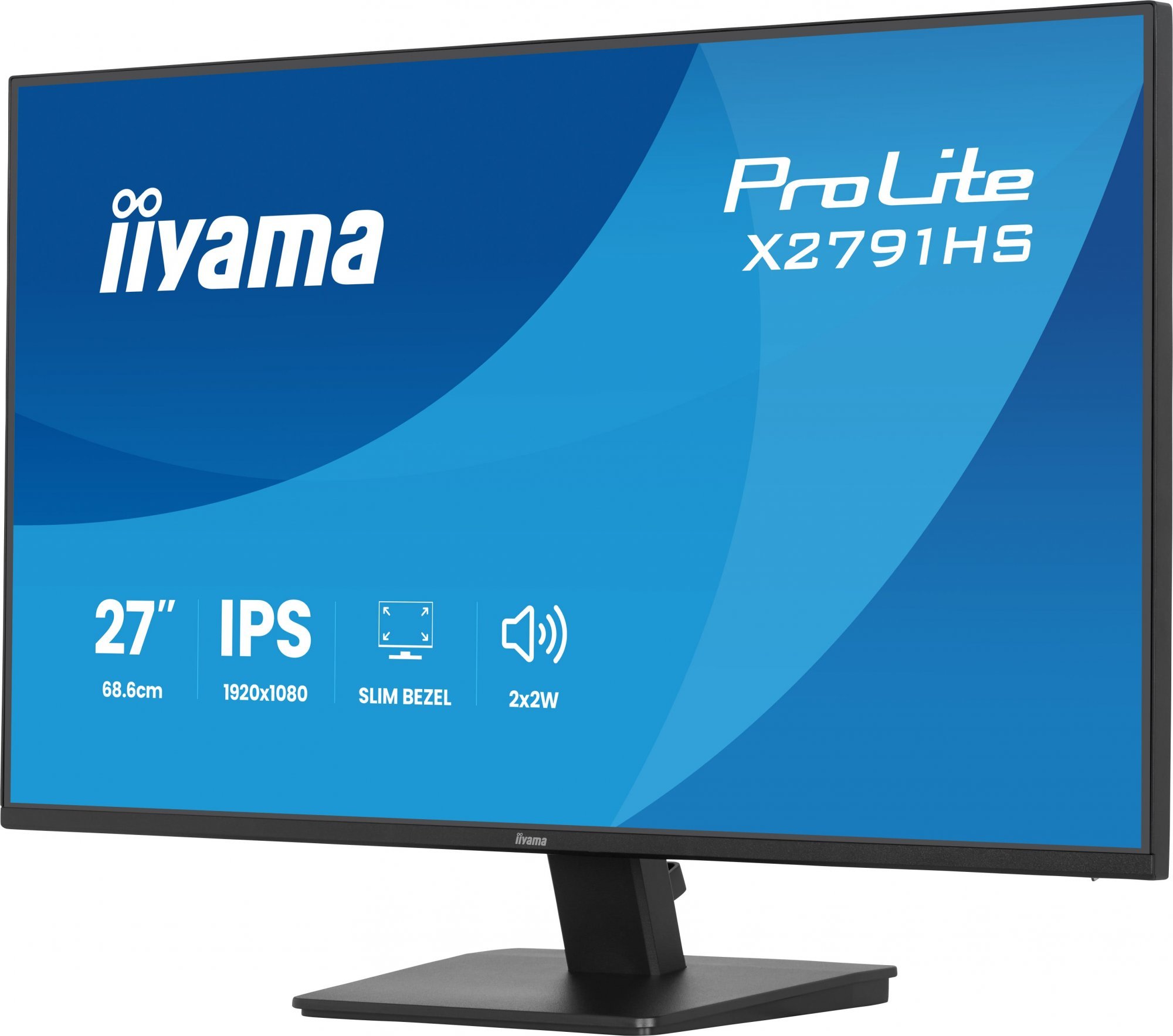 iiyama ProLite/X2791HS-B1/27"/IPS/FHD/120Hz/1ms/Černá/3R