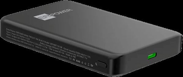 ER BANK TWIGGY 10K BLACK Qi2 25W