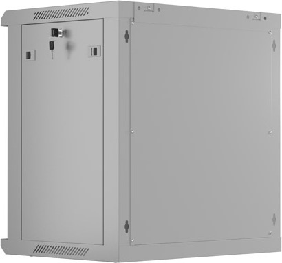 LANBERG NÁSTĚNNÁ INSTALAČNÍ SKŘÍŇ 19" 12U 600X450 ŠEDÉ PERFOROVANÉ DVEŘE - PLOCHÉ BALENÍ