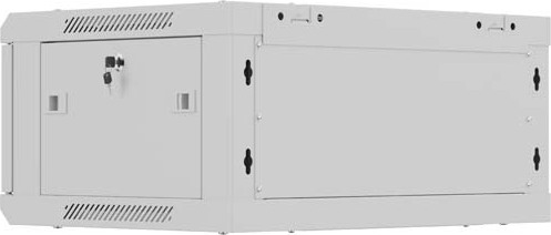 LANBERG NÁSTĚNNÁ INSTALAČNÍ SKŘÍŇ 19" 4U 600X450 ŠEDÁ KOVOVÁ DVÍŘKA (PLOCHÉ BALENÍ)