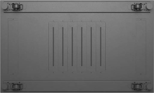 LANBERG INSTALAČNÍ SKŘÍŇOVÝ ROZVADĚČ 19" 42U 600X1000 ČERNÉ SKLENĚNÉ DVEŘE (PLOCHÉ BALENÍ)