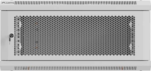 LANBERG NÁSTĚNNÁ INSTALAČNÍ SKŘÍŇ 19" 4U 600X600 ŠEDÉ PERFOROVANÉ DVEŘE (PLOCHÉ BALENÍ)
