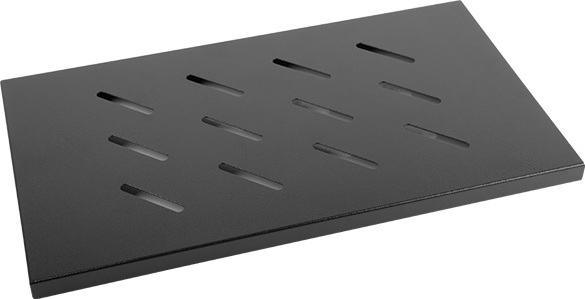 LANBERG 19" PEVNÁ POLICE 1U/465X315MM MAX. NOSNOST DO 120 KG ČERNÁ