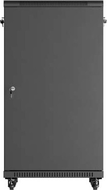 LANBERG INSTALAČNÍ SKŘÍŇOVÝ ROZVADĚČ 19" 22U 600X600 ČERNÉ SKLENĚNÉ DVEŘE (PLOCHÉ BALENÍ)