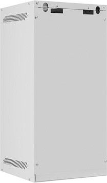 LANBERG RACKOVÁ SKŘÍŇ 10" NÁSTĚNNÁ 12U/280X310 (FLAT PACK) S PROSKLENÝMI DVEŘMI ŠEDÁ