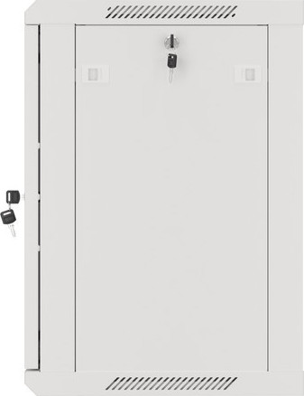 LANBERG RACKOVÁ SKŘÍŇ 19" NÁSTĚNNÁ 12U/600X450 PRO VLASTNÍ MONTÁŽ S KOVOVÝMI DVEŘMI ŠEDÁ