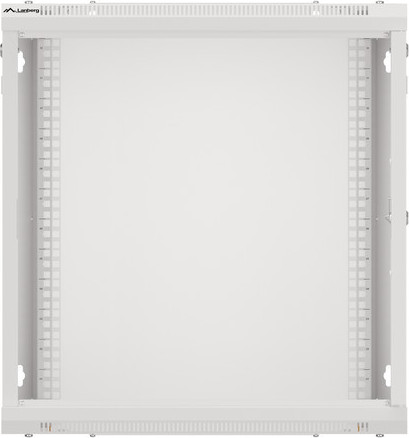 LANBERG RACKOVÁ SKŘÍŇ 19" NÁSTĚNNÁ 12U/600X450 PRO VLASTNÍ MONTÁŽ S KOVOVÝMI DVEŘMI ŠEDÁ