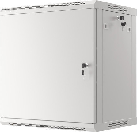 LANBERG RACKOVÁ SKŘÍŇ 19" NÁSTĚNNÁ 12U/600X450 PRO VLASTNÍ MONTÁŽ S KOVOVÝMI DVEŘMI ŠEDÁ