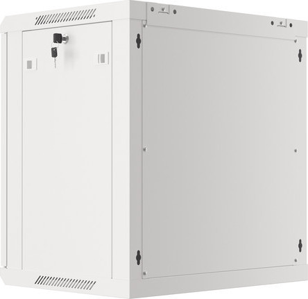 LANBERG RACKOVÁ SKŘÍŇ 19" NÁSTĚNNÁ 12U/600X450 PRO VLASTNÍ MONTÁŽ S KOVOVÝMI DVEŘMI ŠEDÁ