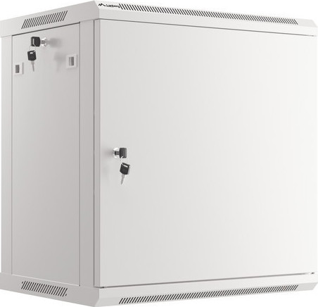 LANBERG RACKOVÁ SKŘÍŇ 19" NÁSTĚNNÁ 12U/600X450 PRO VLASTNÍ MONTÁŽ S KOVOVÝMI DVEŘMI ŠEDÁ