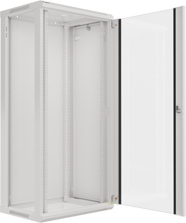 LANBERG RACKOVÁ SKŘÍŇ 19" NÁSTĚNNÁ 27U/600X450 (FLAT PACK) ŠEDÁ V2