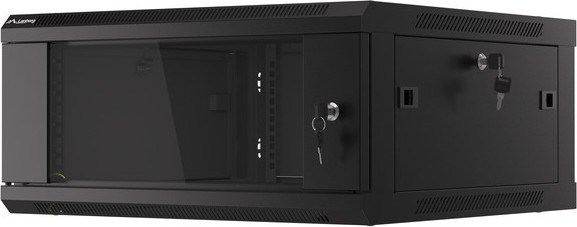 LANBERG RACKOVÁ SKŘÍŇ 19" PRO MONTÁŽ NA STĚNU 4U/600X600 (FLAT PACK) V2 ČERNÁ
