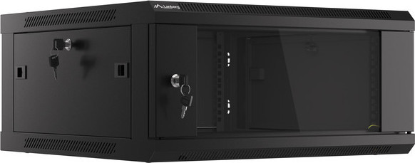 LANBERG RACKOVÁ SKŘÍŇ 19" PRO MONTÁŽ NA STĚNU 4U/600X600 (FLAT PACK) V2 ČERNÁ