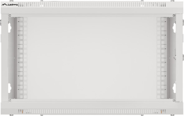 LANBERG RACKOVÁ SKŘÍŇ 19" PRO MONTÁŽ NA STĚNU 6U/600X600 PRO VLASTNÍ MONTÁŽ S KOVOVÝMI DVEŘMI ŠEDÁ