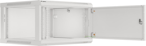LANBERG RACKOVÁ SKŘÍŇ 19" PRO MONTÁŽ NA STĚNU 6U/600X600 PRO VLASTNÍ MONTÁŽ S KOVOVÝMI DVEŘMI ŠEDÁ